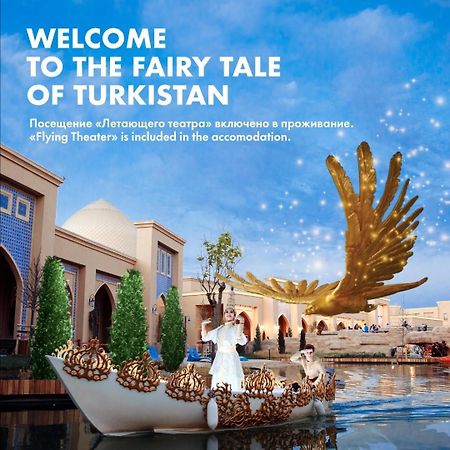 Karavansaray Turkistan Harbour Hotel -Flying Theatre Access מראה חיצוני תמונה The poster of the project
